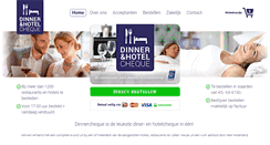 Desktop Screenshot of dinnercheque.nl