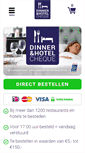 Mobile Screenshot of dinnercheque.nl